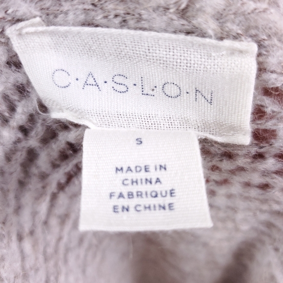 Caslon Beige/Cream Knit Cowl Neck Sweater - Picture 7 of 7